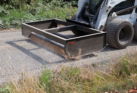 skid steer box blade attachment